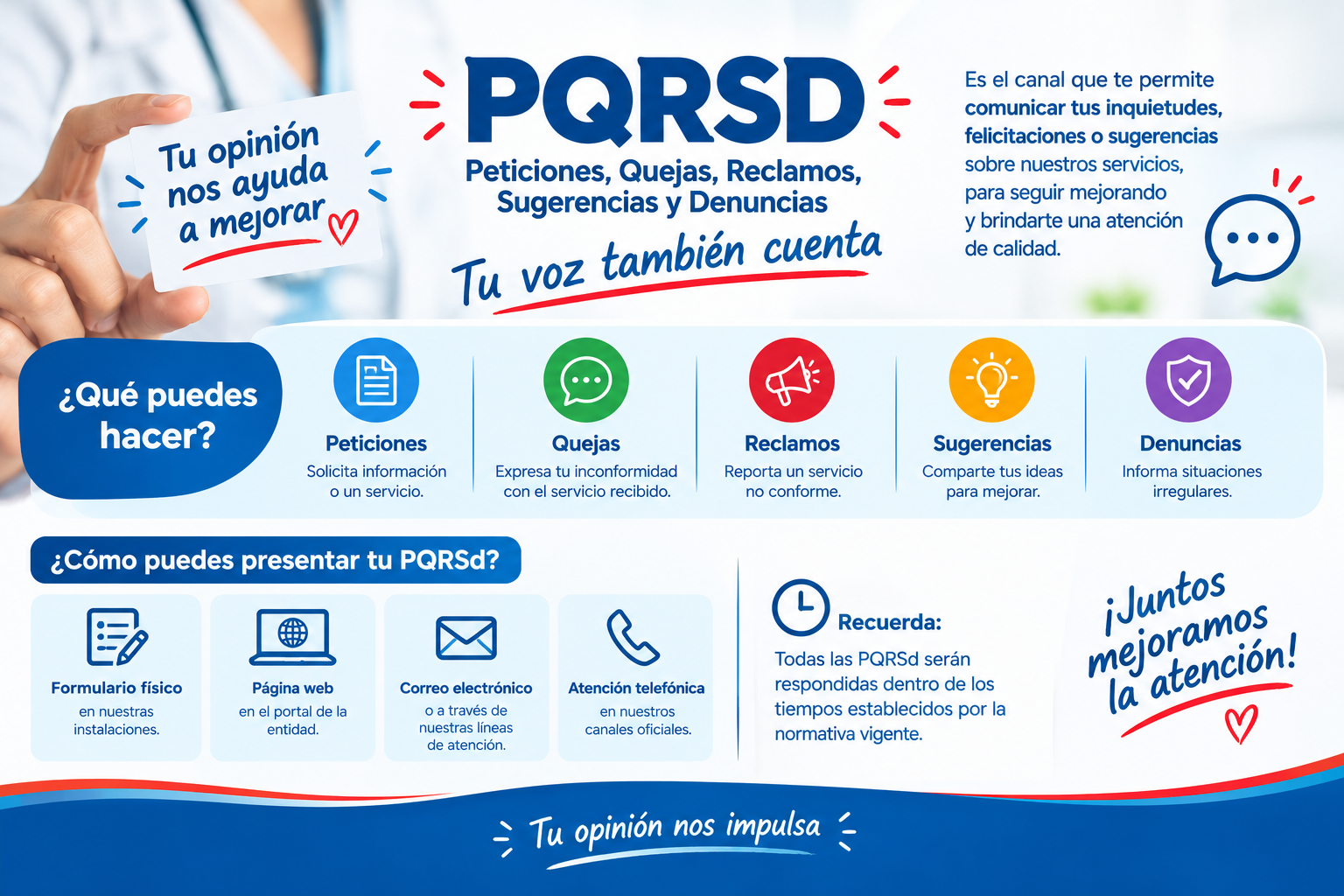 Nuevo acceso a PQRSD